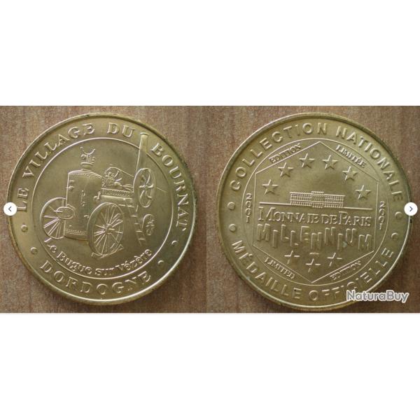 Le Village Du Bournat Le Bugue Sur Vezere En Dordogne 2001 Millenium Monnaie De Paris