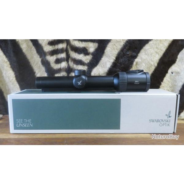 Lunette SWAROVSKI Z8I+ 1-8x24 � rail r�ticule 4A-IF