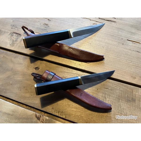 Paire de couteaux Puukko Hackman Tapio Wirkkala (1961-1979)