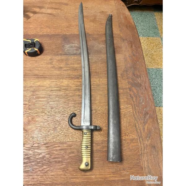 baionnette + fourraux