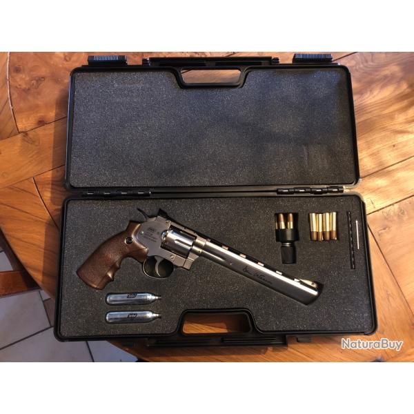 Dan Smith & Wesson 4,5mm billes d'acier + Boite origine et de rangement +25 Douilles+ Speedloader