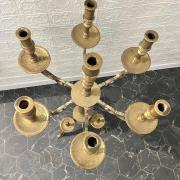 ANCIEN BOUGEOIR À poussoir époque XIXème Hauteur de 19 cm. EUR 15,00