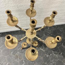 Imposant Bougeoir Laiton.&nbsp;20kg