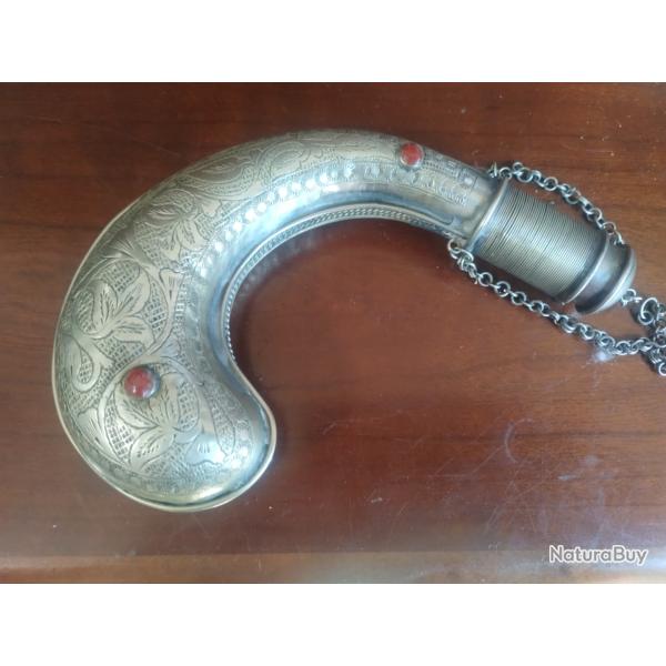 Poire � poudre ancienne Maroc