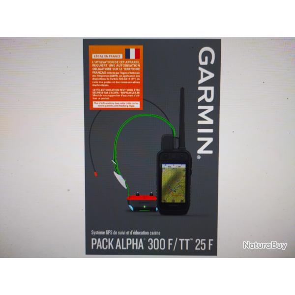 Garmin pack gps alpha 300F TT25 version F