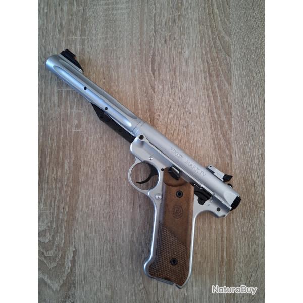 Pistolet RUGER Mark IV �  plombs