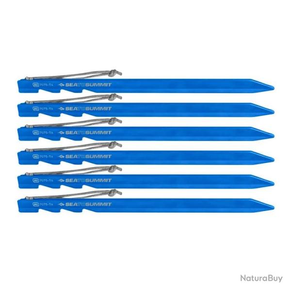 6 piquets de tente Sea to Summit alliage l�ger 150mm 10mm�