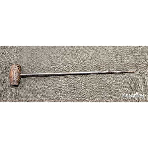 Luger P08 Artillerie  - ww1 - baguette de nettoyage originale