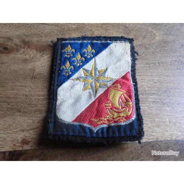 insigne tissu brod� 3� corps d'arm�e