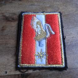 insigne tissu brod&eacute; 2&deg; brigade logistique