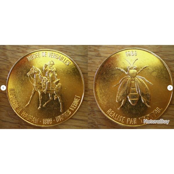 Medaille Napoleon � Wagram du Musee de Versailles 1969 Par Total