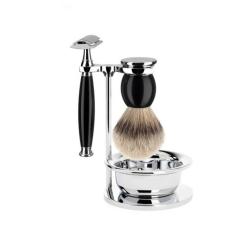 Set 4 pieces Muhle SOPHIST noir securite pur argente