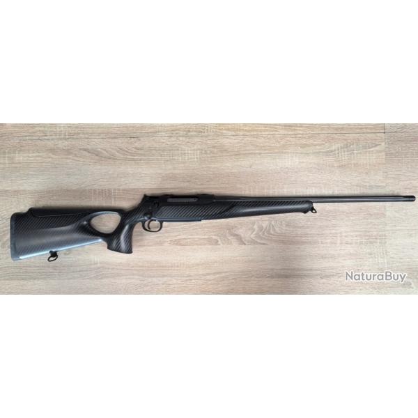 carabine a verrou de chasse d'occasion SAUER 404 carbone 30-06 trou de pouce canon filet�
