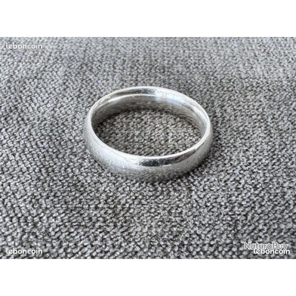 Anneau argent massif neuf - taille 58 - Be Lost