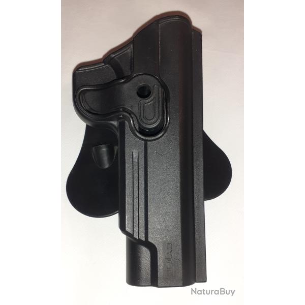 HOSTER TACTIQUE KYDEX MARQUE CYTAC POUR COLT 1911 ET CLONES
