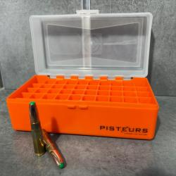 Boite &agrave; munitions PISTEURS Calibre 222 Rem