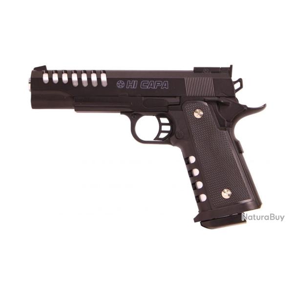 R�plique airsoft Plan Beta Pistolet Heavy Metal Hi-Capa Noir Spring The Equalizers