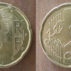 France 20 Cent 2024 Josephine Baker Euro Centimes