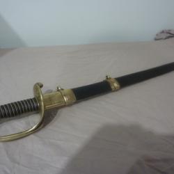 Sabre mod&egrave;le 1845