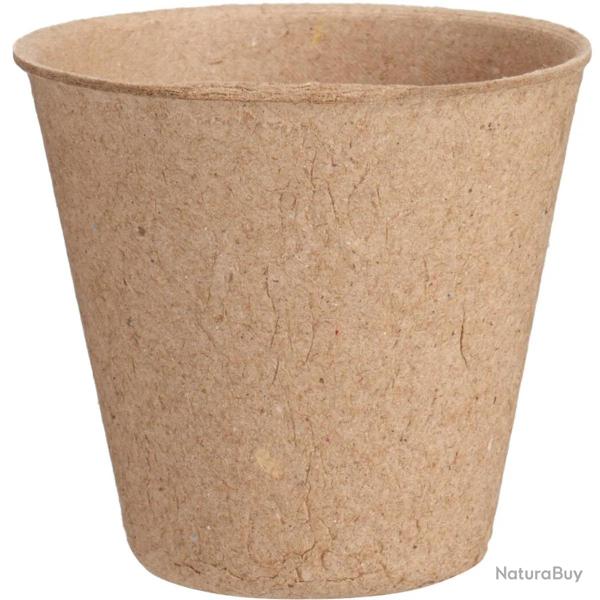 16 Pots Biod�gradables Ronds �6cm pour Semis et Culture