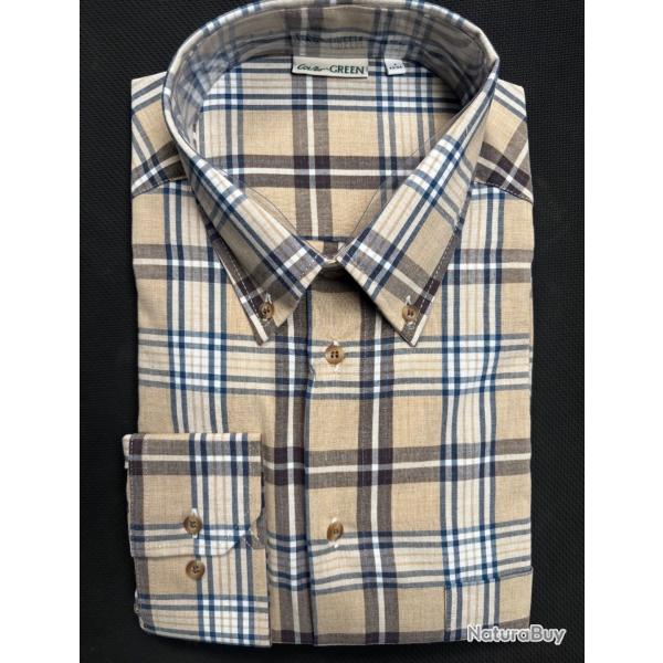 Chemise a carreaux LOVER GREEN taille S 43/44 neuve a vendre au enchere destockage armurerie chasse