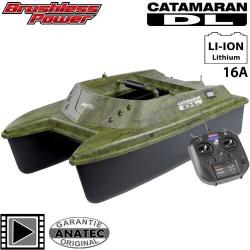 Bateau Amorceur Anatec Catamaran DL OAK Lithium 16A Brushless DE-SR07