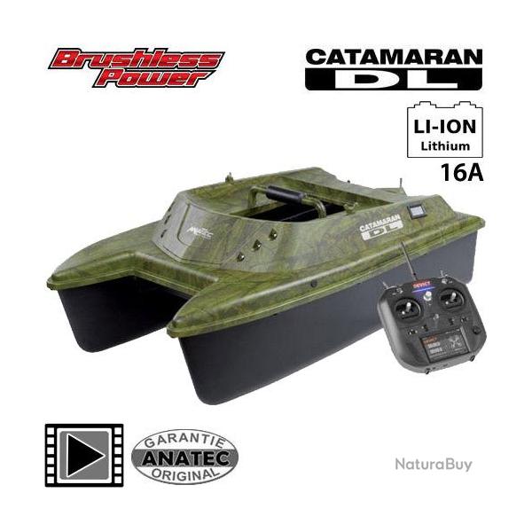 Bateau Amorceur Anatec Catamaran DL OAK Lithium 16A Brushless DE-SR07