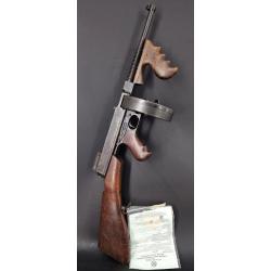 RARE PM THOMPSON Pistolet Mitrailleur MODELE 1921 monomatricule NEUTRA DECO UE 2022 CULASSE MOBILE T