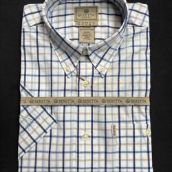 Chemise BERETTA a carreaux XXL a vendre aux ench&egrave;res, d&eacute;stockage chasse