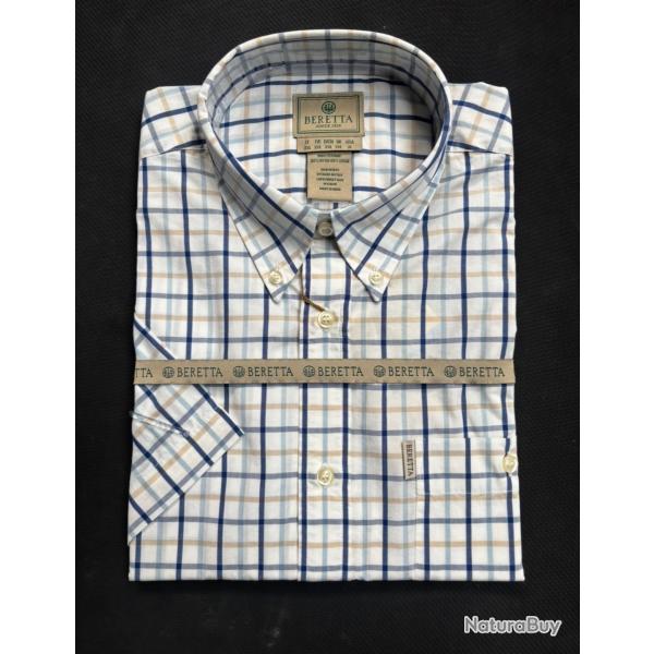Chemise BERETTA a carreaux XXL a vendre aux ench�res, d�stockage chasse