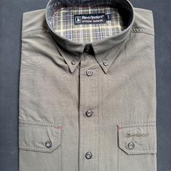 chemise DEERHUNTER verte taille 41/42 M a vendre aux ench&egrave;res, destockage chasse armurerie