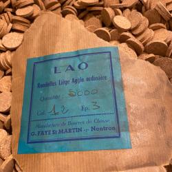 5000 RONDELLES LIEGE CALIBRE 12 EPAISSEUR 3 mm