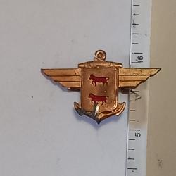 Insigne du porte-avions B&eacute;arn - Augis