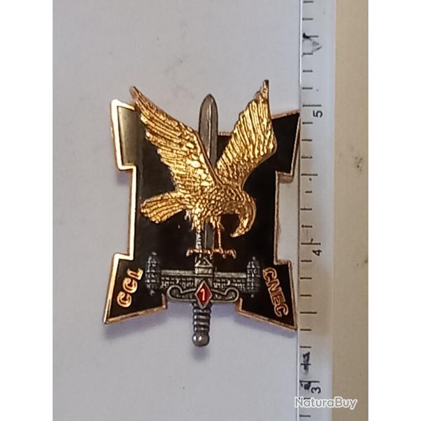 Insigne de la compagnie de commandement et de logistique (CCL) du CNEC