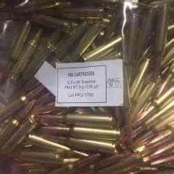CARTOUCHES PPU 6,5x55 SUEDOIS FMJ BT x100