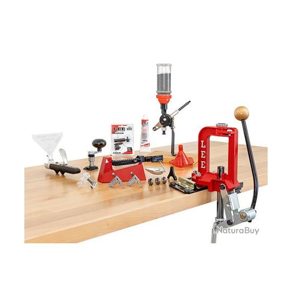 LEE - KIT PRESSE DE RECHARGEMENT MONO STATION ET ACCESSOIRES - BREECH LOCK CHALLANGER KIT 90030