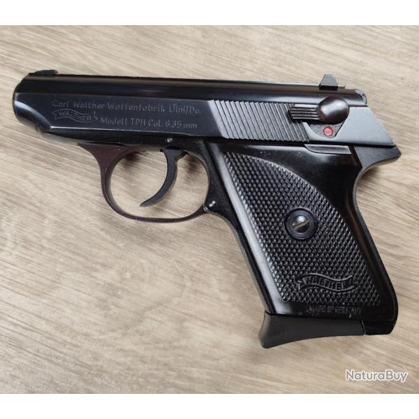 Pistolet de poche WALTHER mod�le TPH - Calibre 6,35 Browning - Boite d'origine (Occasion)