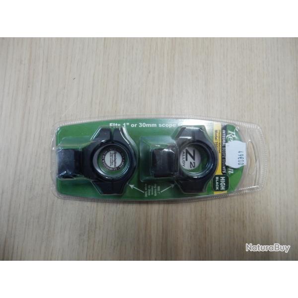 MONTAGE REMINGTON 700 "INTEGRAL SCOPE MOUNTS" HIGH BLACK 25.4/30MM NEUF