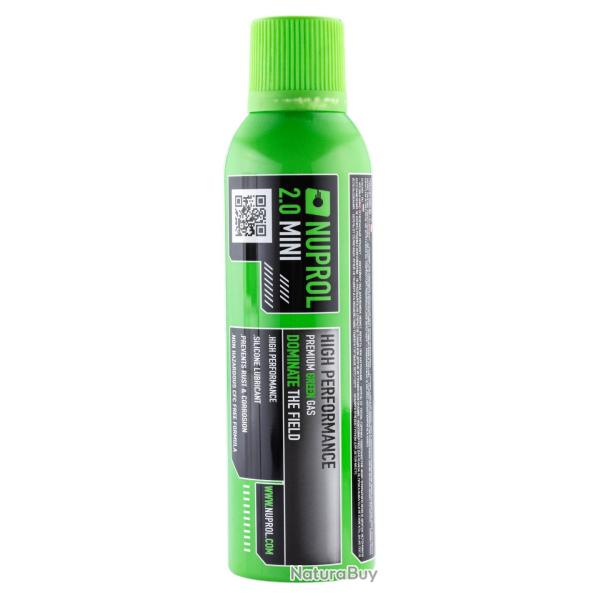 NUPROL -bouteille de gaz 2.0 mini vol 300ML poids 85 gr