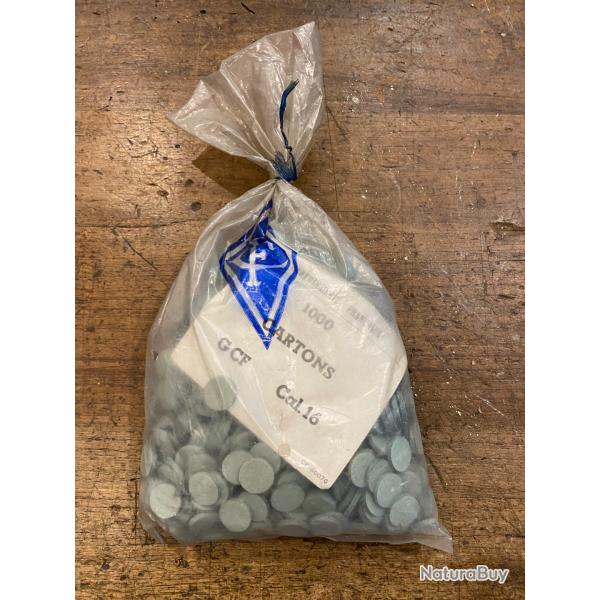 1 lot carton + carton concaves calibre 16