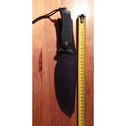 Vds couteaux lame fixe noire