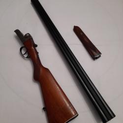 Fusil juxtapos&eacute; tuner model espagnol cal 12/70