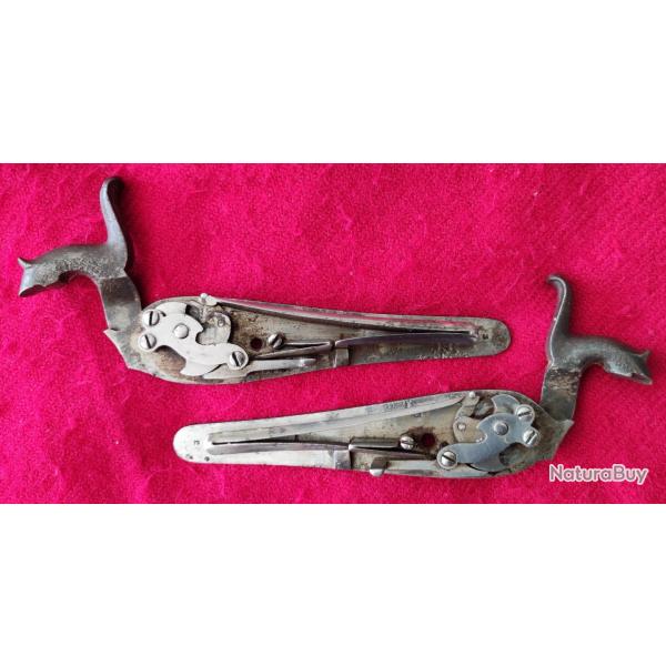 platines de fusil de chasse � broche