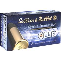 MUNITIONS SELLIER & BELLOT cal 22lr CLUB par 500