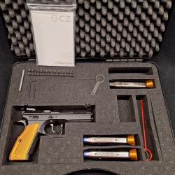 Pistolet CZ 75 Shadow 2 Orange, Cal. 9x19mm - 1� sans prix de r&eacute;serve !!