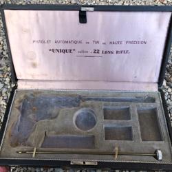 Beau coffret pistolet unique calibre 22