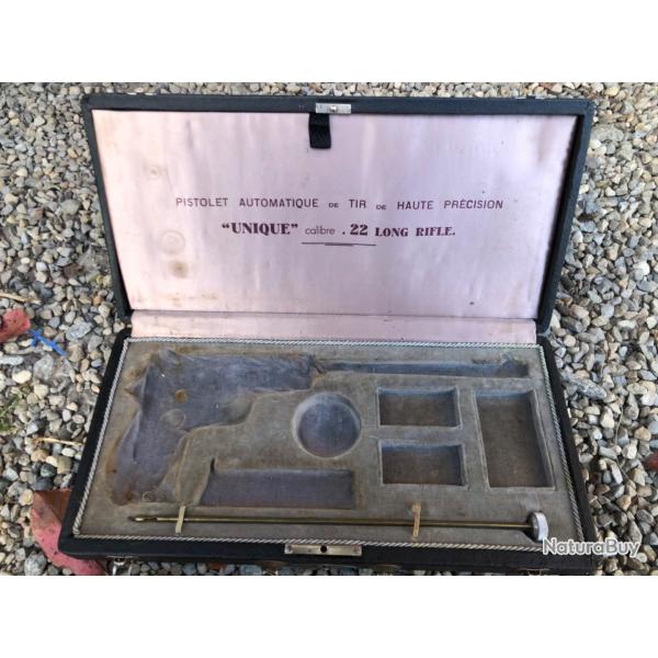 Beau coffret pistolet unique calibre 22