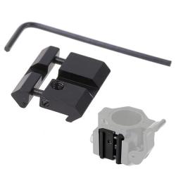 Montage Adaptateur 11mm Vers 20mm Picatinny Aluminium Faible Hauteur