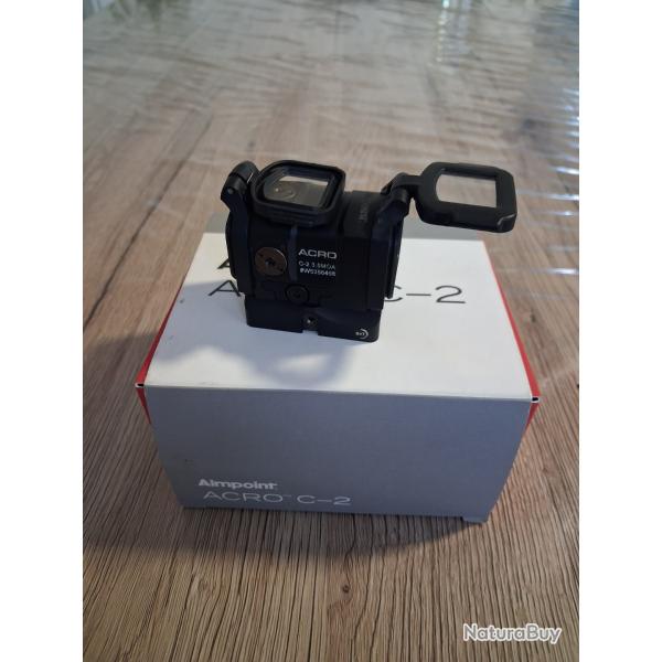 Aimpoint Accro C2 avec caches de protection