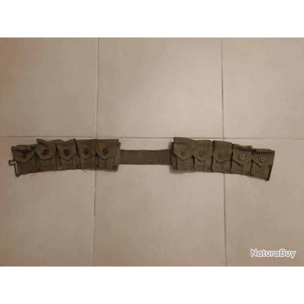 ceinturon M1 garand WW2 OD7